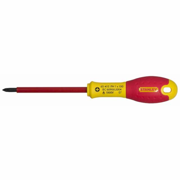 Stanley FATMAX 1000V PH0 šroubovák 75mm s přívěskem 0-65-414