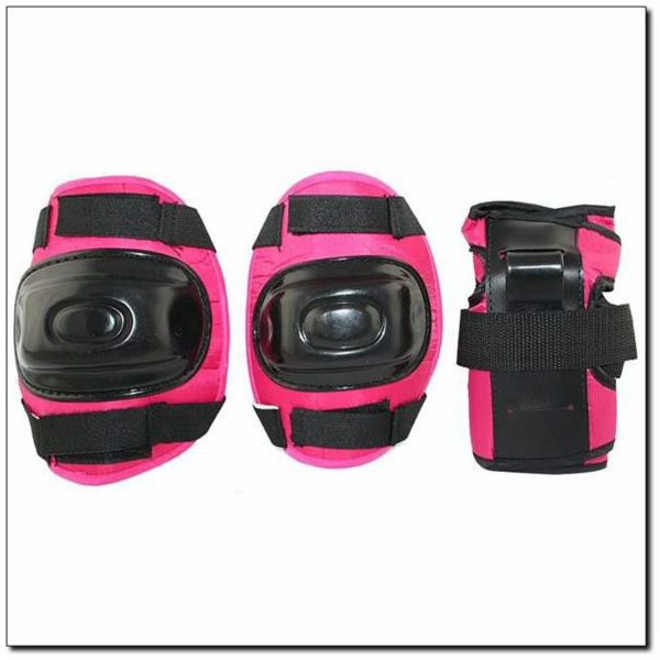 Sada chráničů NILS Extreme H108 velikost L Dark Pink (16-...