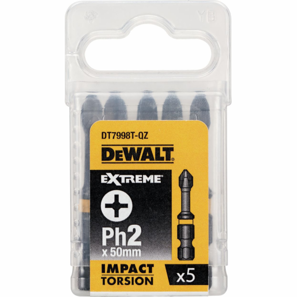 Nárazové šroubovací bity Dewalt Extreme Impact Torsion PH...