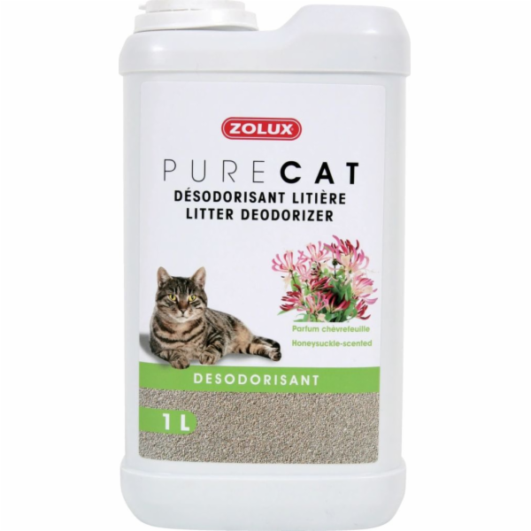 Zolux ZOLUX PURECAT stelivový deodorant s vůní zimolezu 1l