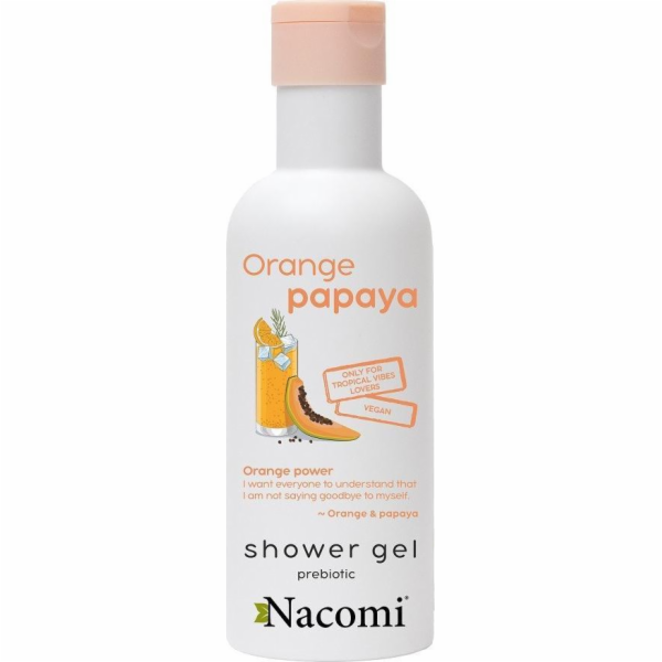 Nacomi Sprchový gel Nacomi Sprchový gel Orange and Papaya...