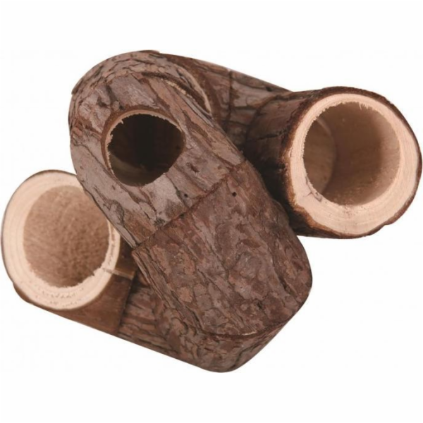 Panama Pet Twisted tunel pro hlodavce, dřevěný, 11x11x11cm