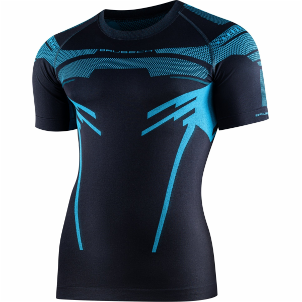 Brubeck SS13700 DRY pánské tričko s krátkým rukávem grafi...