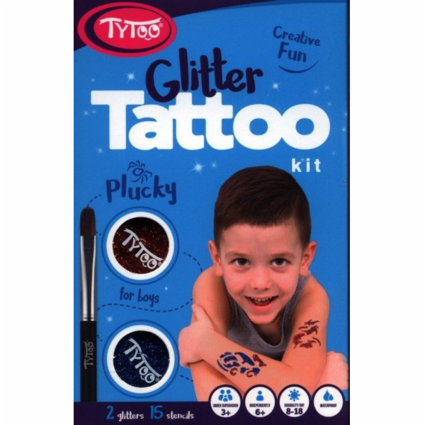 Dante TYTOO Glitter tattoos Brave 01782