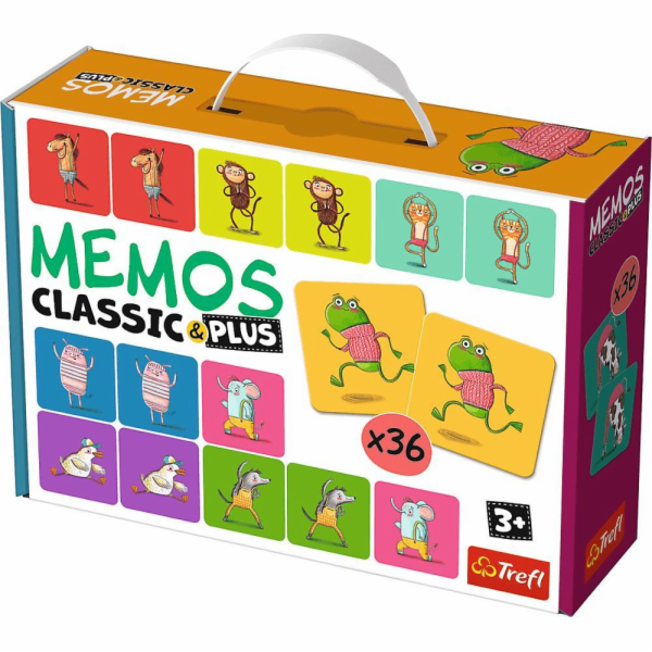 Trefl Memos classic&plus Pohybová a zvuková hra Trefl 02271