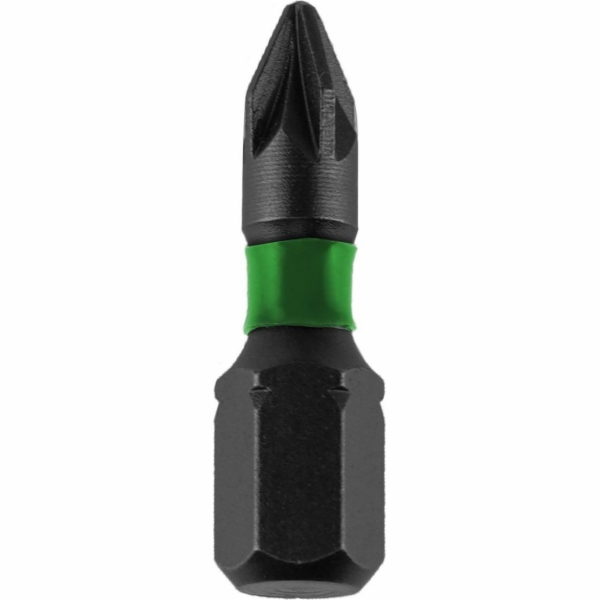 Nárazové šroubovací bity Dedra Pozidriv PZ2x25mm, 2 ks bl...