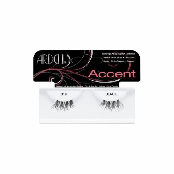 Ardell Accent Lashes umělé řasy černá 318 2 ks