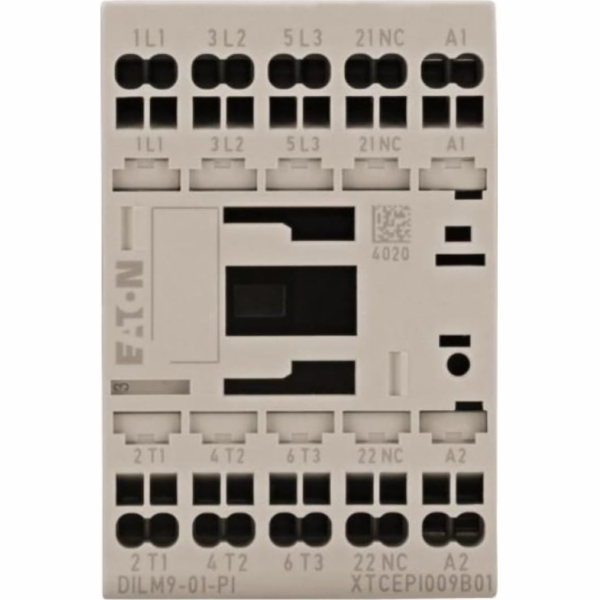 Napájecí stykač DILM 3pólový 380V 400V 4kW 1R 230V AC Pus...