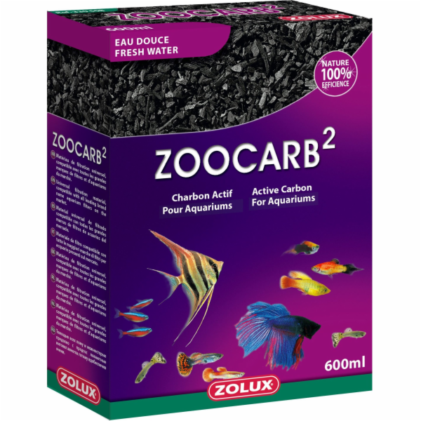 ZOLUX Zoocarb 2 - uhlík 600 ml