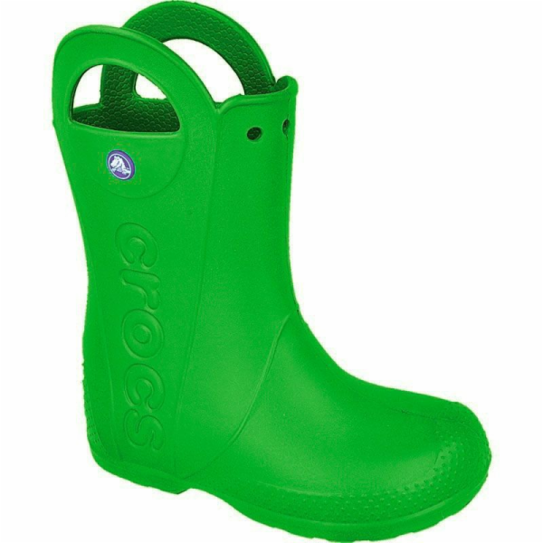 Holínky Crocs Handle It Kids, tmavě zelené, velikost 32/3...