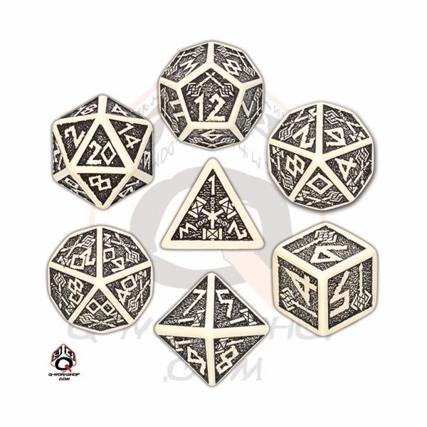Q-Workshop Dwarven set - Béžová a černá