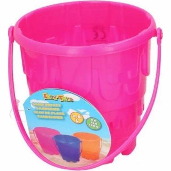 Eddy Toys Eddy toys - Sand Bucket Castle 15 cm (růžový)