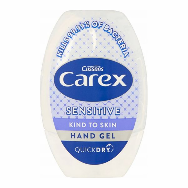 Carex CAREX ANTIBAKTERIÁLNÍ GEL.50ml SENSITIVE nový