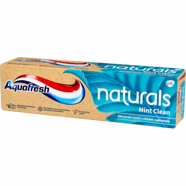 Zubní pasta Aquafresh Naturals Mint Clean 75 ml