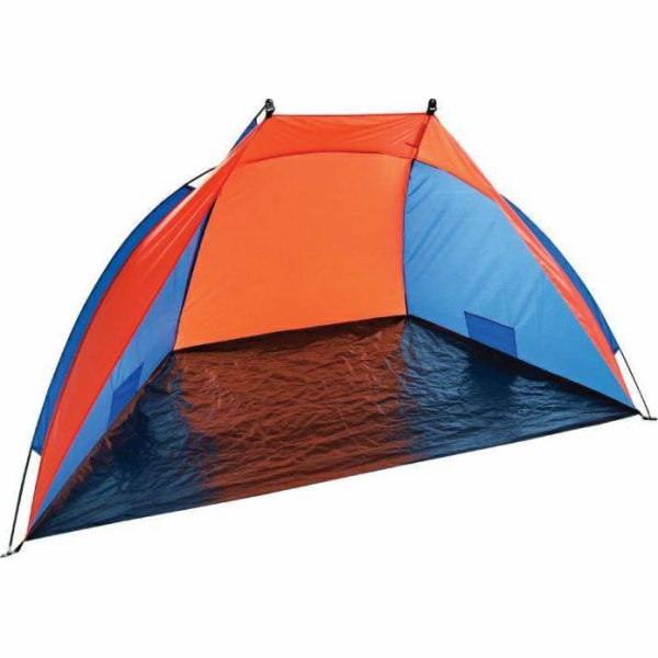 Plážový stan Allto Camp v modré a oranžové barvě