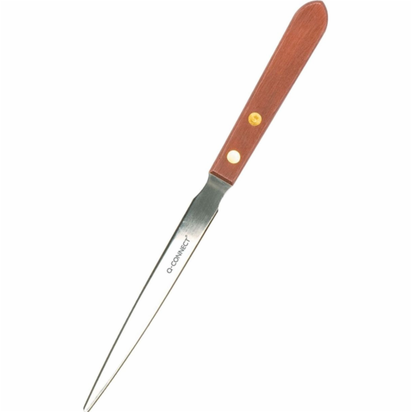 Q-Connect Q-CONNECT OBÁLKOVÝ NŮŽ 22 CM DŘEVĚNÁ RUKOJEŤ