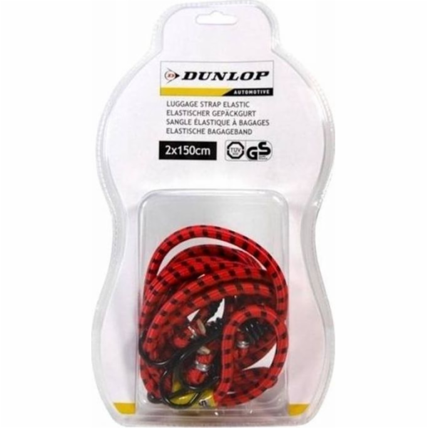 Dunlop Dunlop - Popruhy na zavazadla 2x150cm (červené)