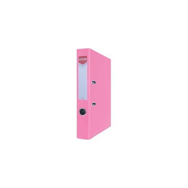Pákový pořadač Office Products Officer A4 55mm růžový (PB...