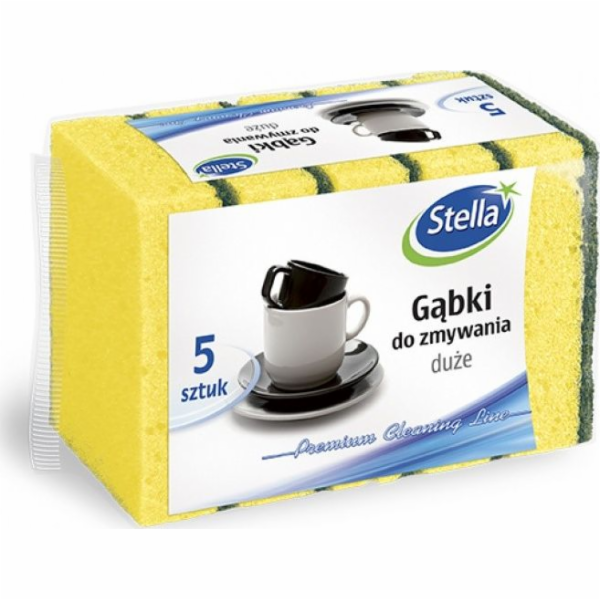 Stella STELLA houbičky na nádobí, velké, 5 ks, mix barev ...