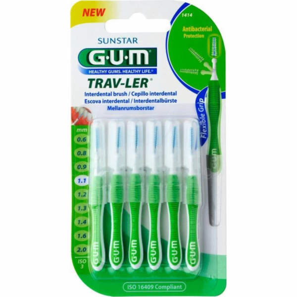 Sunstar GUM D.GUM INTERDENTAL 1414/6