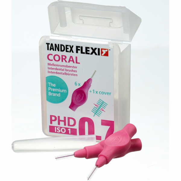 Tandex Tandex (6 ks) Zubní kartáčky Flexi Micro Fine Cora...