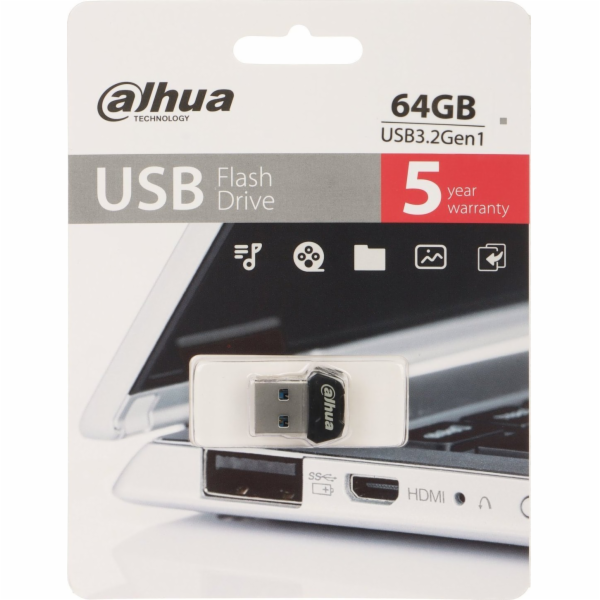 Dahua Pendrive 64GB DAHUA USB-U166-31-64G