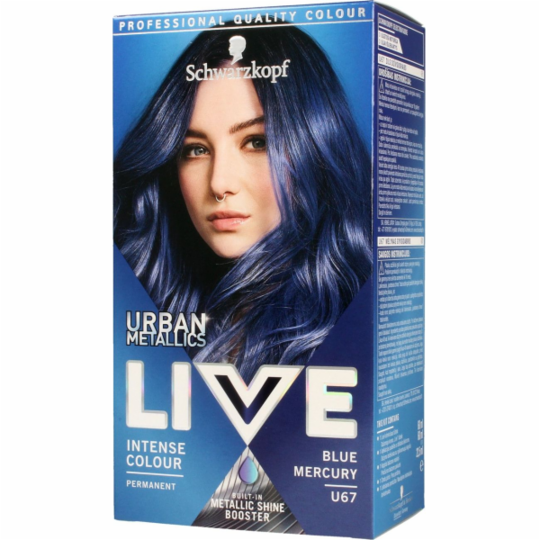 Schwarzkopf Permanentní barvicí krém č. U67 Blue Mercury