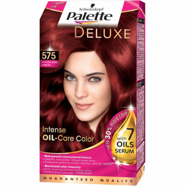 Schwarzkopf PALETTE Deluxe 575 intenzivní červená