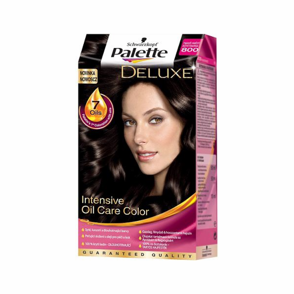 Schwarzkopf PALETTE Deluxe 800 tmavě hnědá