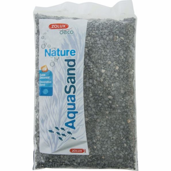 Zolux Aquasand Nature čedič černý 5kg