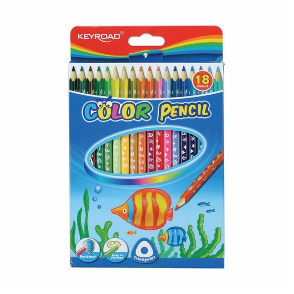 Keyroad TRIANGULAR CENCILS KEYROAD 18 BAREV