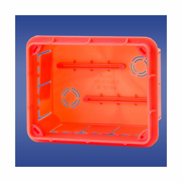 Elektro-Plast Krabice pod omítku 96 x 126 x 62 mm oranžov...