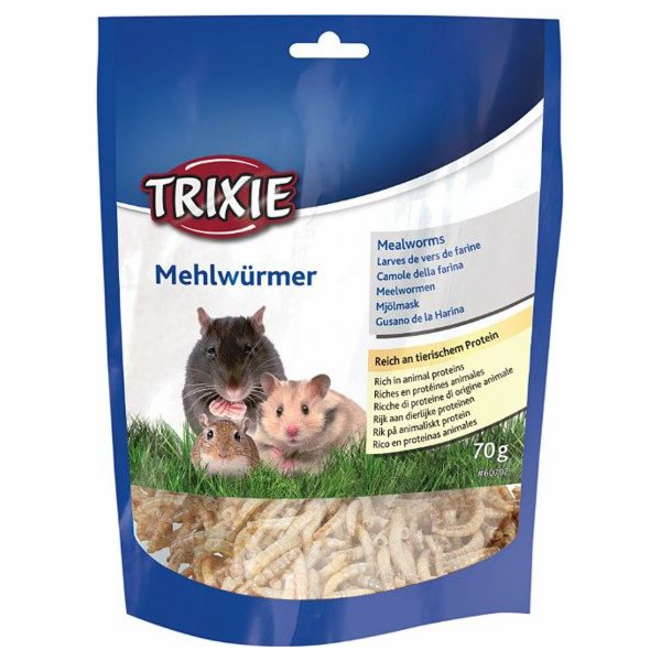 Trixie TRIXIE Sušení mouční červi, 70 g TX-60792 univerzální