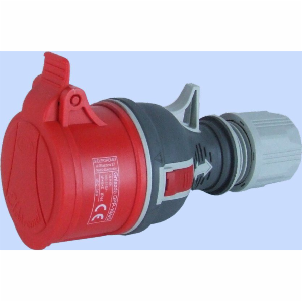 Elektromet Přenosná zásuvka 16A 400V 5P IP44 (921870)