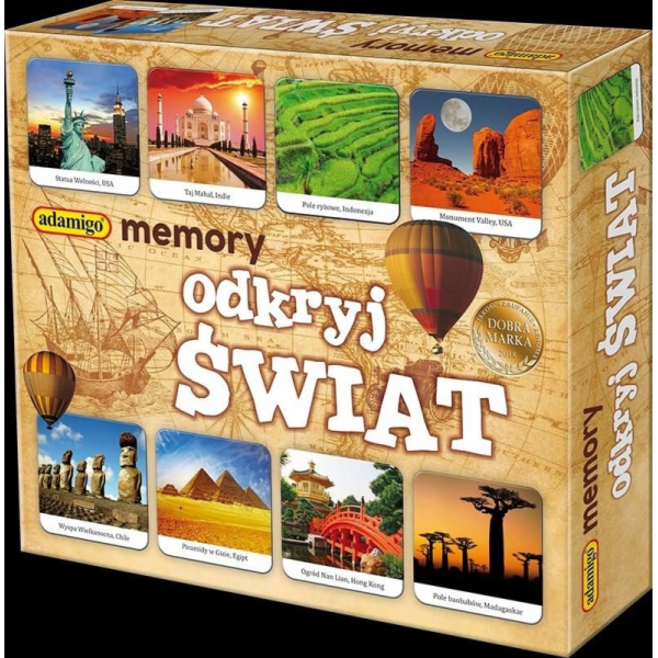 Adamigo Memory hra objevit svět