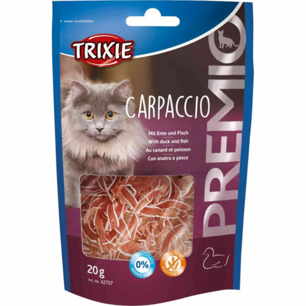 Trixie Przysmak PREMIO Carpaccio s kachnou a treskou, 20 ...