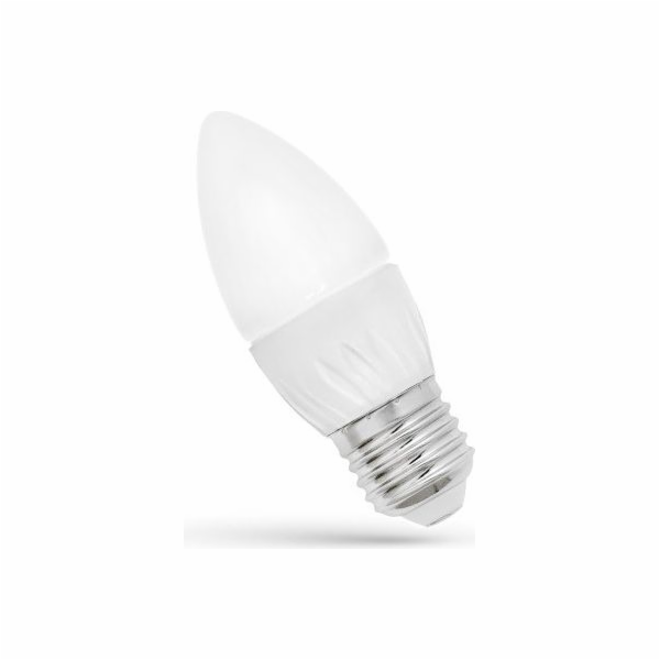 Spektrum LED svíčka E27, 230V, 6W, WW (WOJ13061)