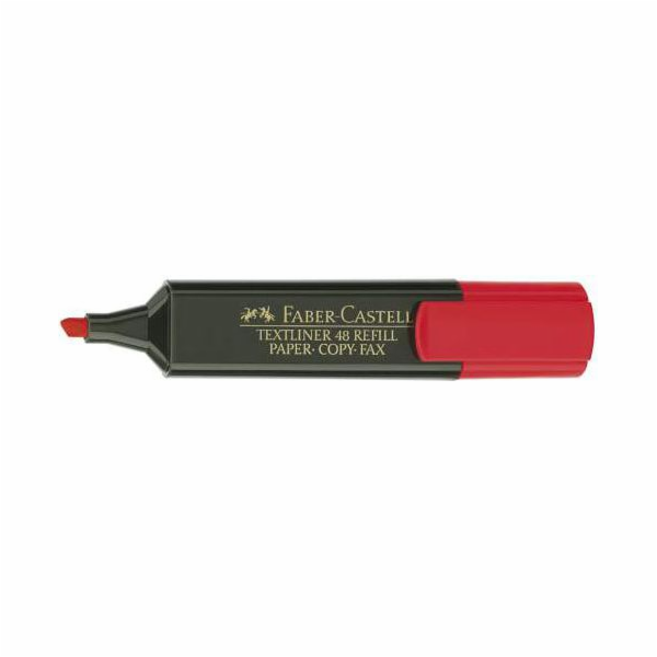 Zvýrazňovač Faber-Castell Red
