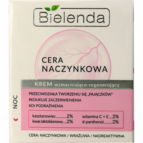 Bielenda Pleťový krém Cera Naczynkowa posilující a regene...