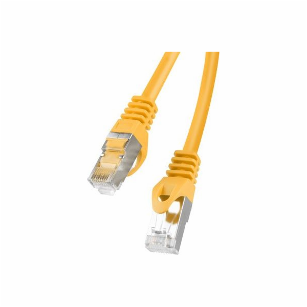 Lanberg Patchcord Cat.6 FTP 10m oranžový (PCF6-10CC-1000-Y)