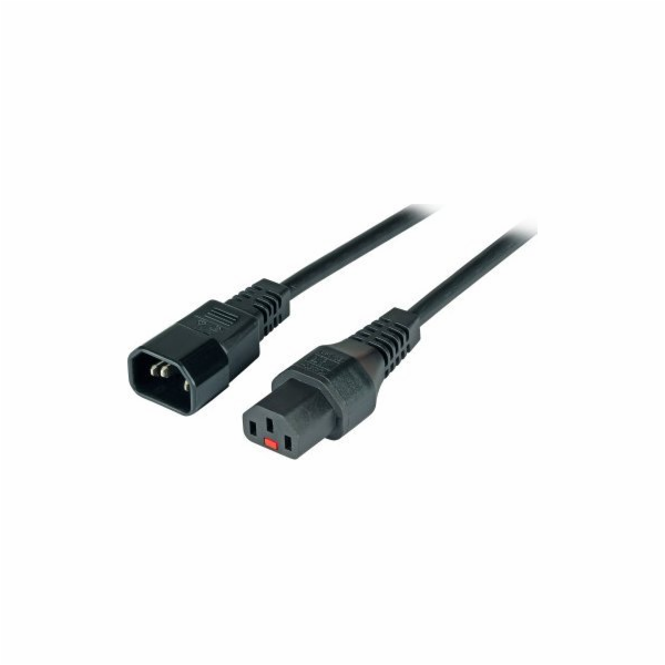 Napájecí kabel EFB EFB Kaltgeräteverl. C14 180°-C13 180°,...