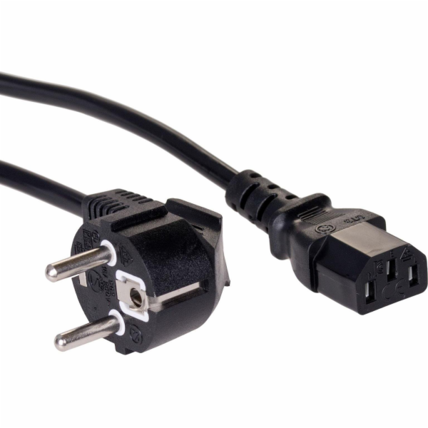 Akyga napájecí kabel Úhlová zástrčka 1,5m (AK-PC-01A)