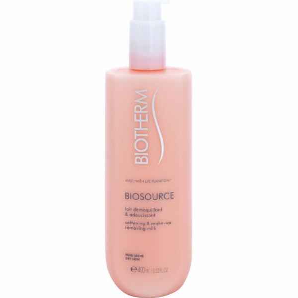 Biotherm Biosource čistící mléko pro suchou pleť 400 ml