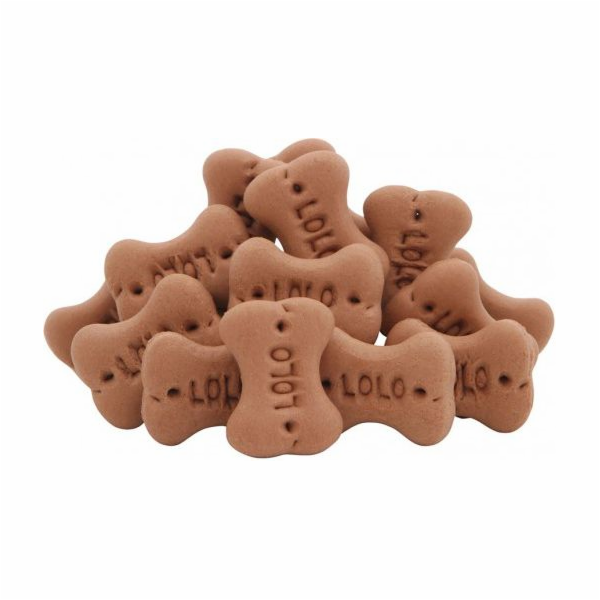 Lolo Pets Classic Cookies - Čokoládové kosti S - 3 kg