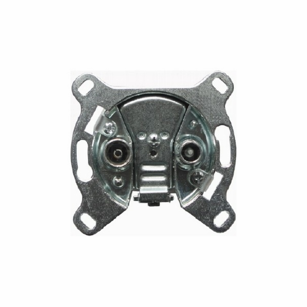 Hager Polo Dvojitá anténní zásuvka RTV mechanismus - 5345...