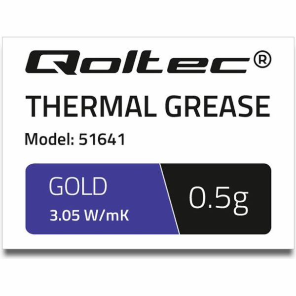 Qoltec teplovodivá pasta 0,5g (51641)