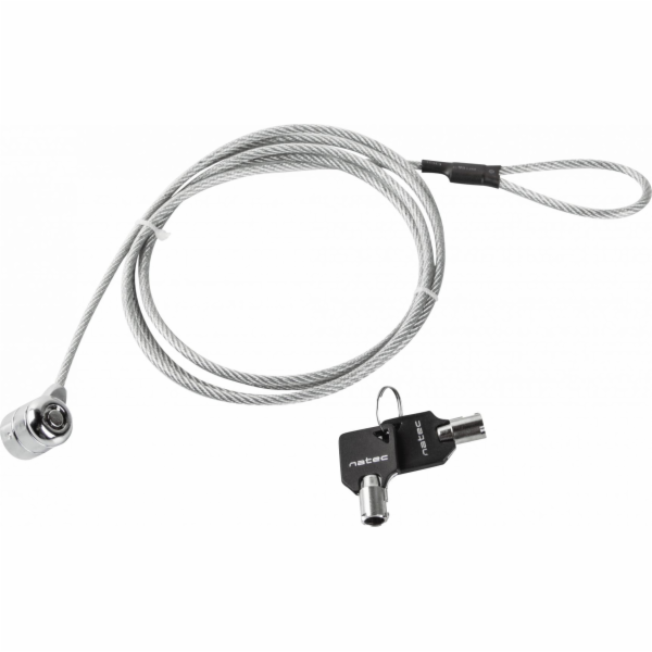 Bezpečnostní kabel Natec Bezpečnostní kabel notebooku LOB...