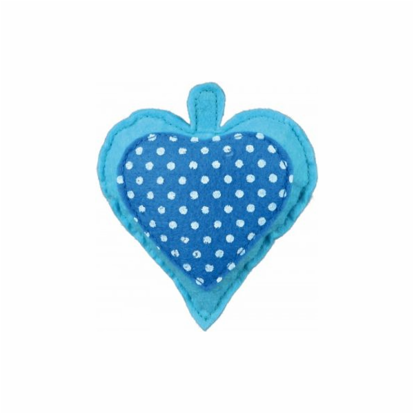 Trixie Plstěné srdce s kozlíkem, 11 cm