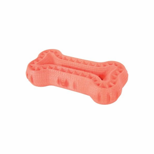 Hračka Zolux TPR Moos, oranžová kost, 16 cm