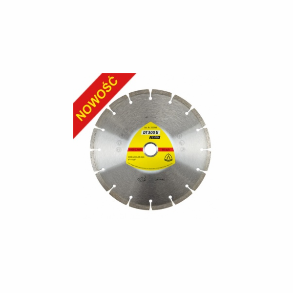 KLINGSPOR segmentový diamantový řezný kotouč DT 300U 125m...